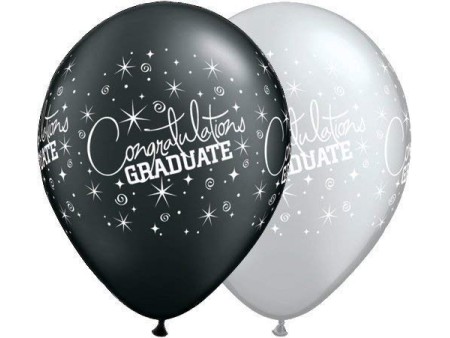 Lateks Balon 28 cm - Congratulations Graduate