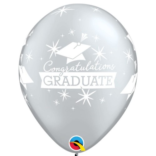 Lateks baloni 28 cm - Congratulations Graduate