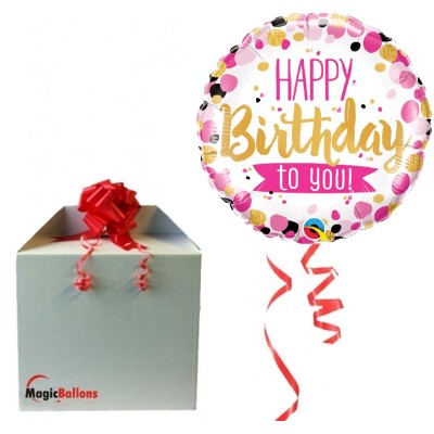 Happy Birthday to you - foil balloon