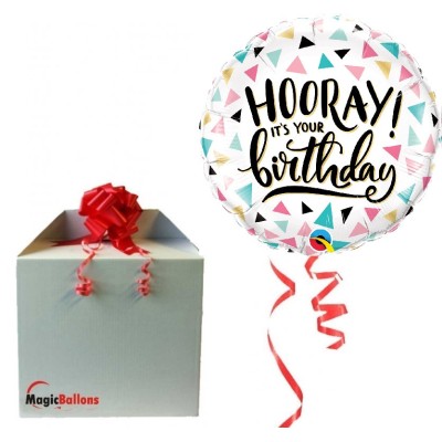 Hooray! It's your Birthday - foil balloon