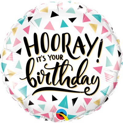 Hooray! It's your Birthday - folija balon