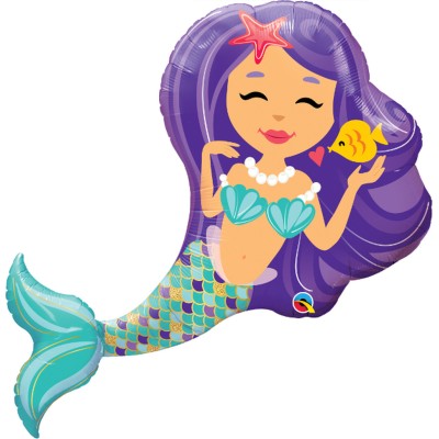Enchanting Mermaid - foil balloon