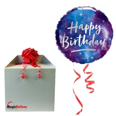 Happy Birthday Galaxy - Folienballon