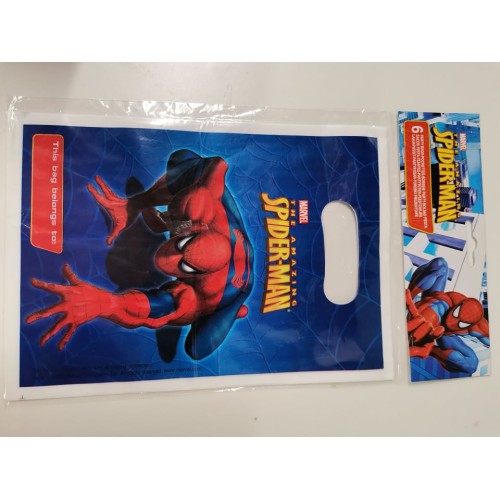 Spiderman party bags