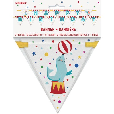 Circus Carnival Wimpelkette
