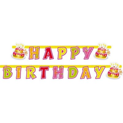 Happy Birthday Banner-natpis