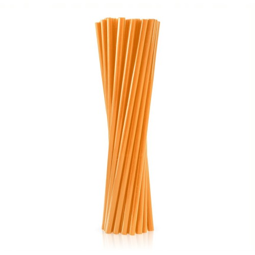 ECO Drinking Straws, orange 250 pcs