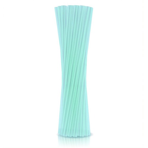 ECO Drinking Straws, turquoise 250 pcs