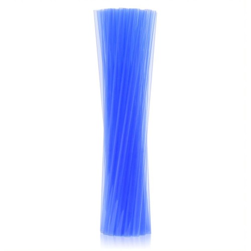 ECO Drinking Straws, transparent blue 250 pcs