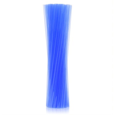 ECO Drinking Straws, transparent blue 250 pcs