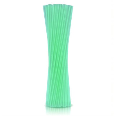 ECO Drinking Straws, transparent green