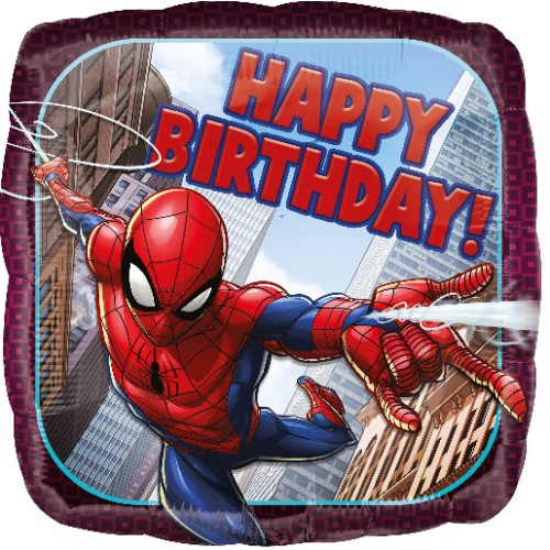 Spiderman Happy Birthday - foil balloon