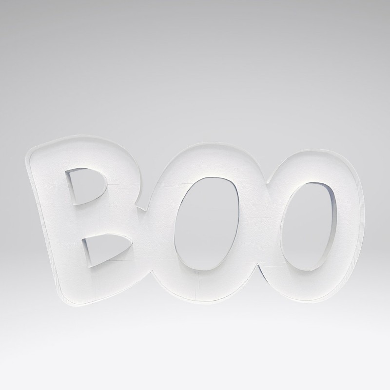 "BOO" napis Nikoloon okvir