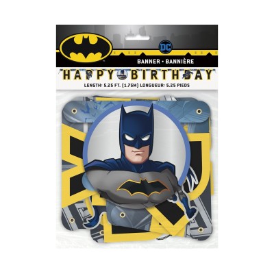 Batman Happy Birthday Banner-natpis