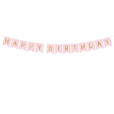 Banner-natpis Happy Birthday