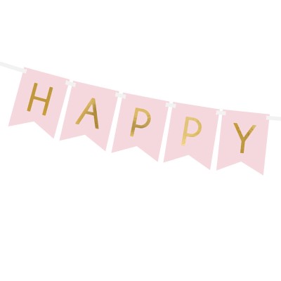 Banner-natpis Happy Birthday