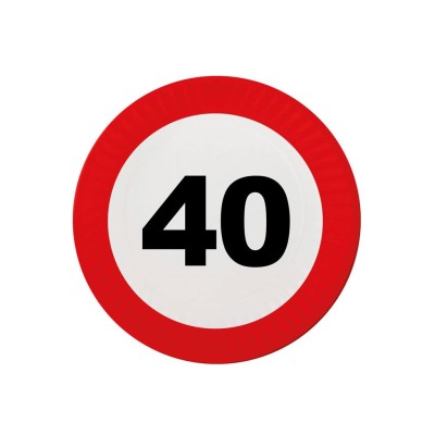 Prometni znak 40 krožniki 23 cm