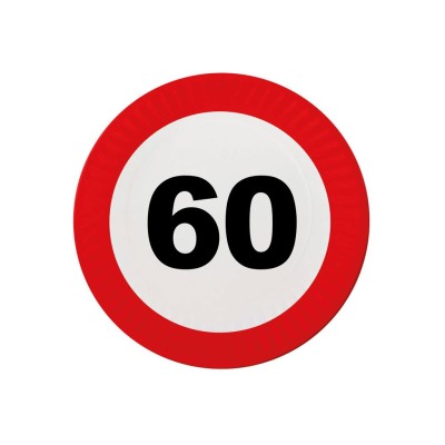 Prometni znak 60 krožniki 23 cm