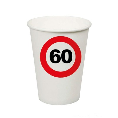 Traffic sign 60 cups