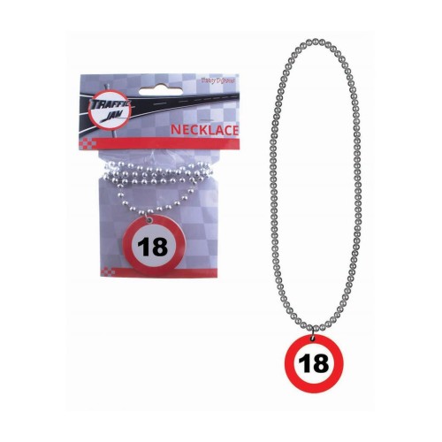 Traffic sign necklace 18