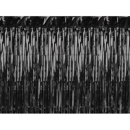 Shimmer curtains - Black