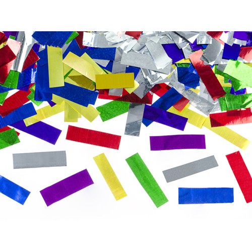 Strelec konfetov 40 cm - različnih metalik barv