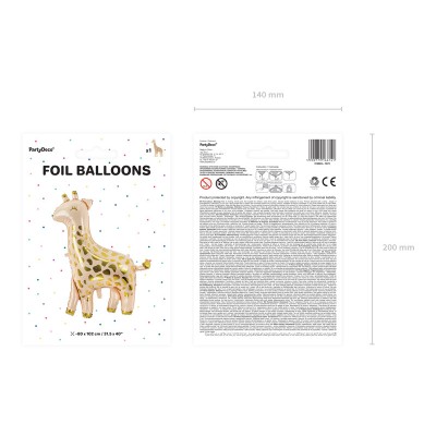 Giraffe - Folienballon