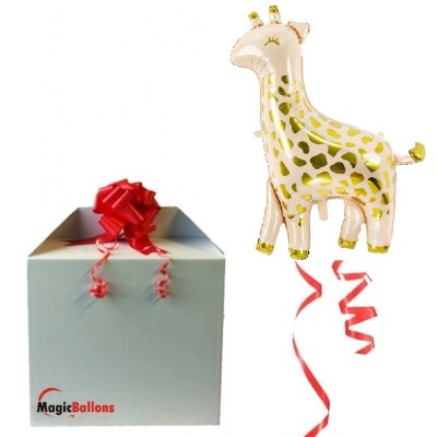 Giraffe - Folienballon in Paket