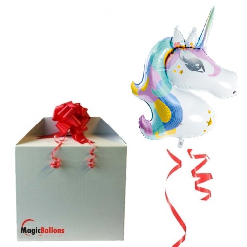 Unicorn - foil balloon in a package
