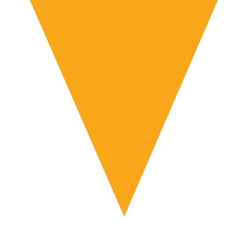 Orange flag banner