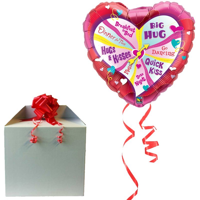 Valentine's Spinner - helium balloon 