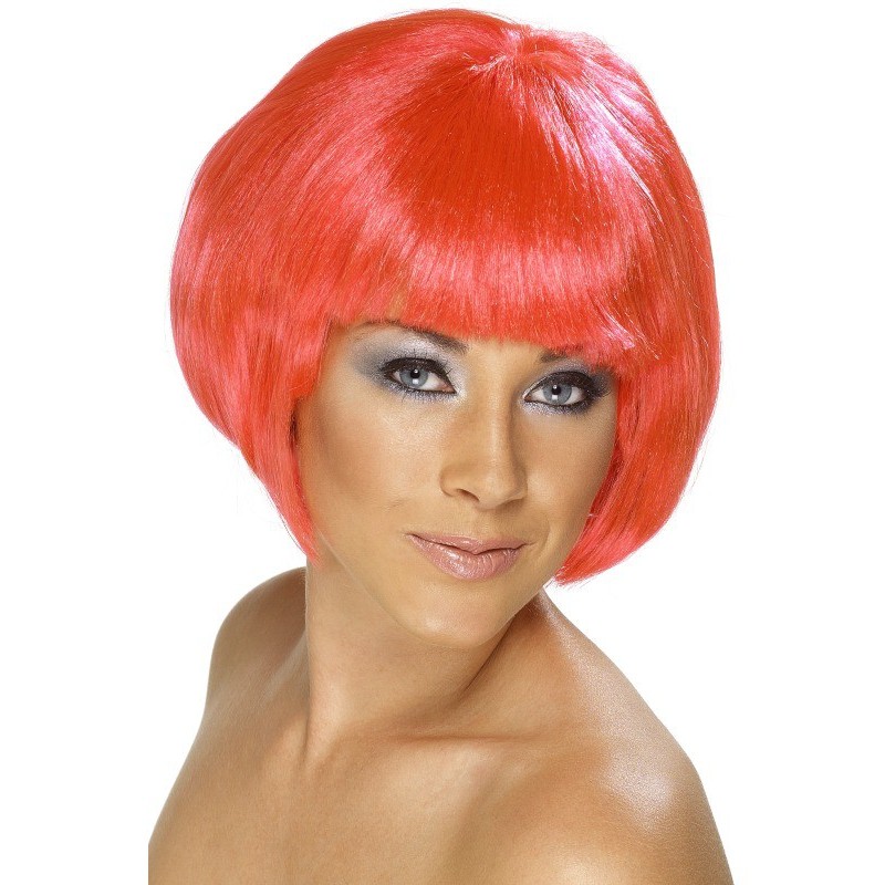 Babe coral orange wig