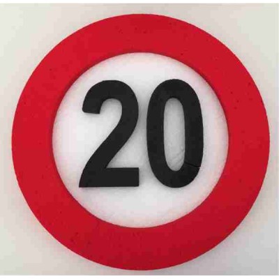 Prometni znak dekoracija 20
