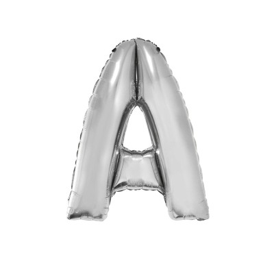 Letter A  - silver