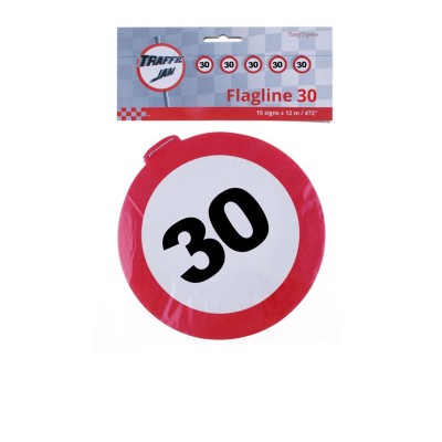 Traffic sign 30 - girland