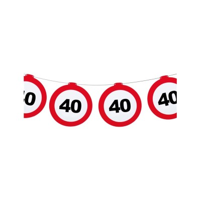 Verkehrszeichen 40 - Girland