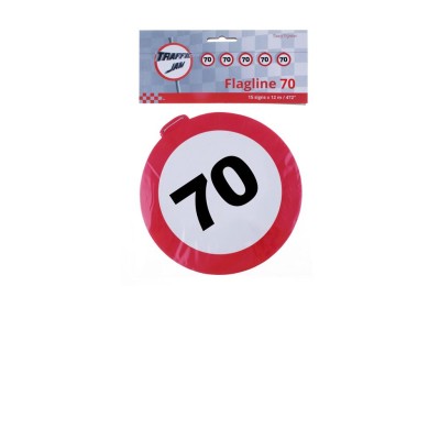 Verkehrszeichen 70 - Girland