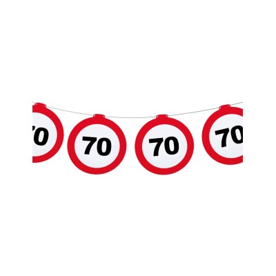 Verkehrszeichen 70 - Girland