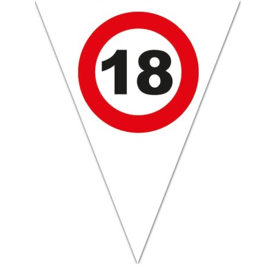 Prometni znak 18 zastavice