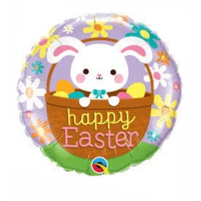 Happy Easter Bunny - foil balloon
