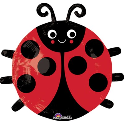 Ladybug - foil balloon