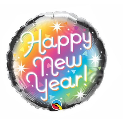 New Year Prismatic - foil balloon