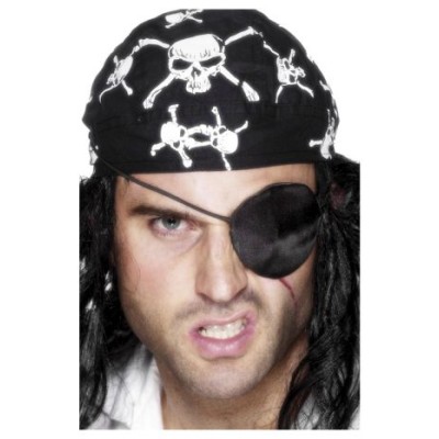 Black Pirate Eyepatch