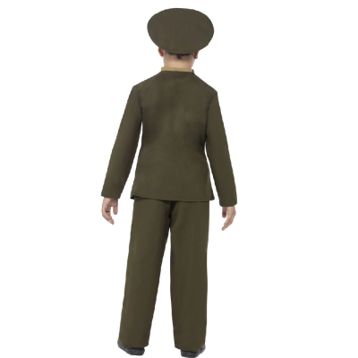 Vojaški častnik otroški kostum