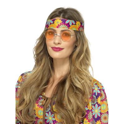 Hippy očala - oranžna