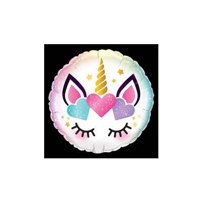Unicorn Eyelashes - Folienballon