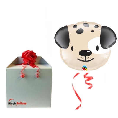 Cute puppy - foil balloon in a package
