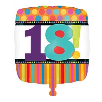 18 Big Dots - foil balloon