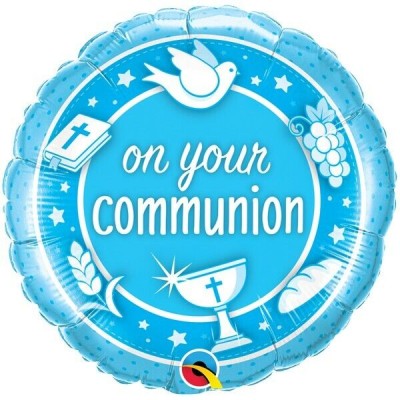 On your Communion - foil balloon