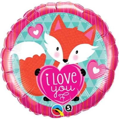 I love you - foil balloon
